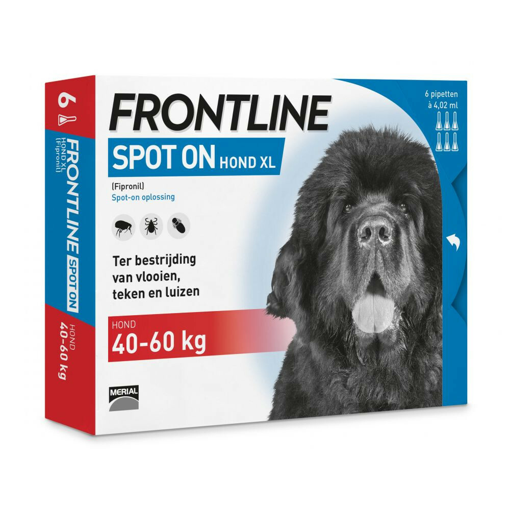 Frontline Spot On Anti Vlooien en Teken Druppels Hond 40 -60 | Plein.nl