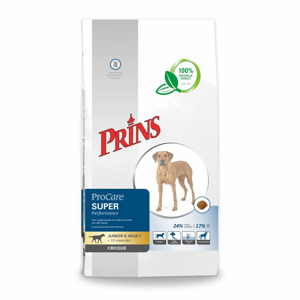 aangenaam De schuld geven vertrouwen Prins ProCare Croque Super Performance Hondenvoer 10 kg | Plein.nl