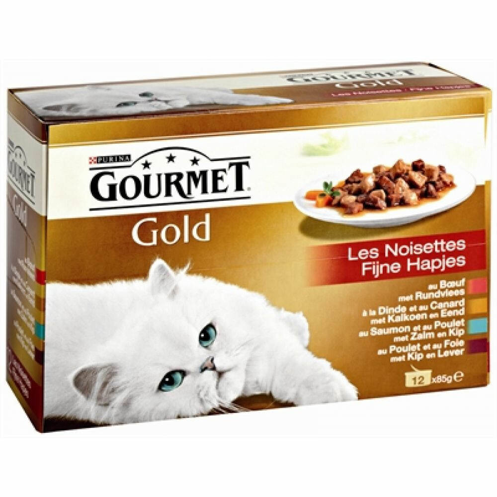 Gourmet gold 12-pack fijne hapjes