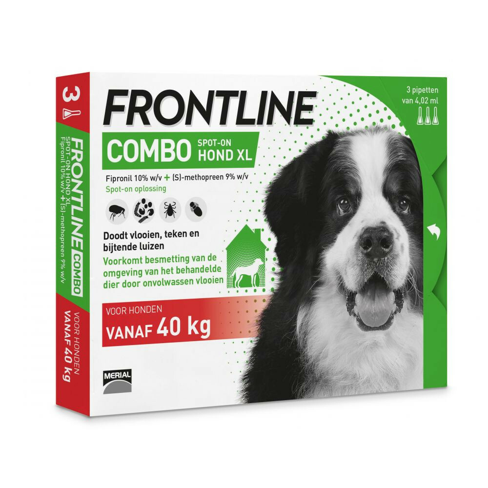 Frontline xl hond combo spot on 3 pack