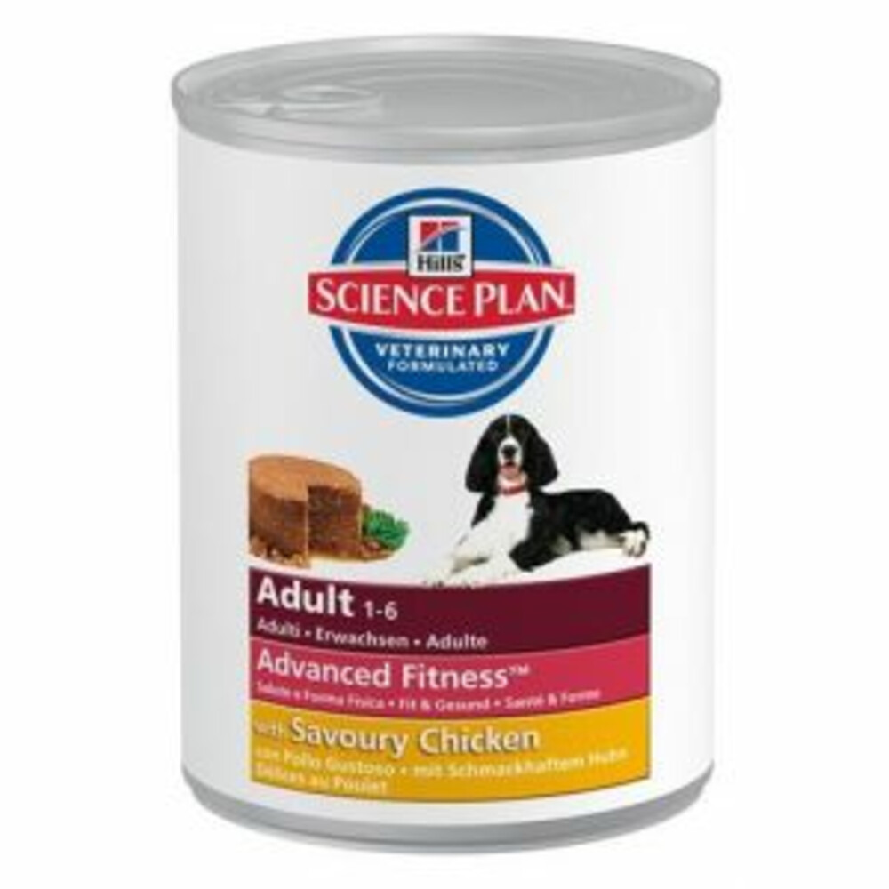 Hill's 12x Hill's Canine Adult Chicken Blik 370 gr