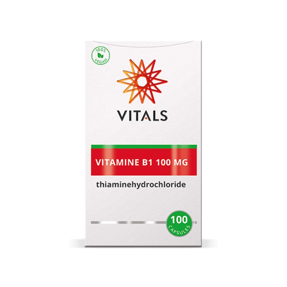 Vitals Vitamine B1 Thiamine 100mg 100caps
