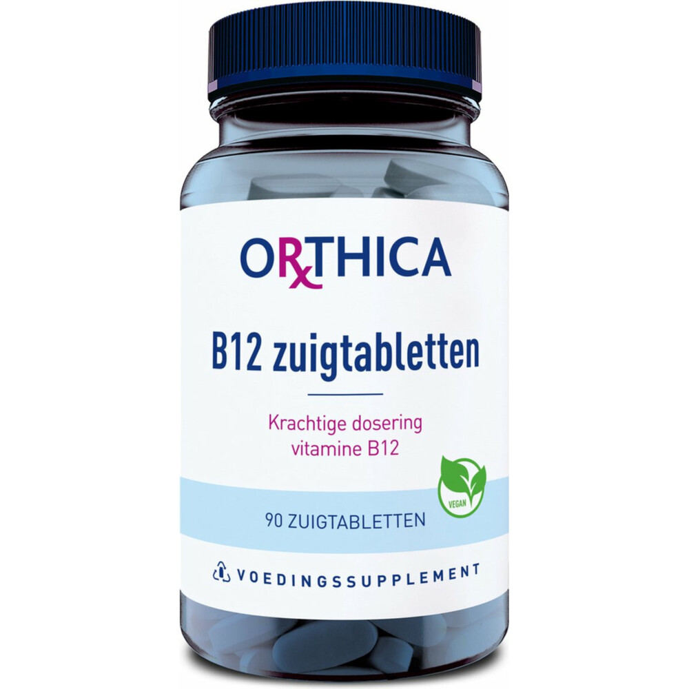 Orthica B12 Zuigtabletten 90tabl