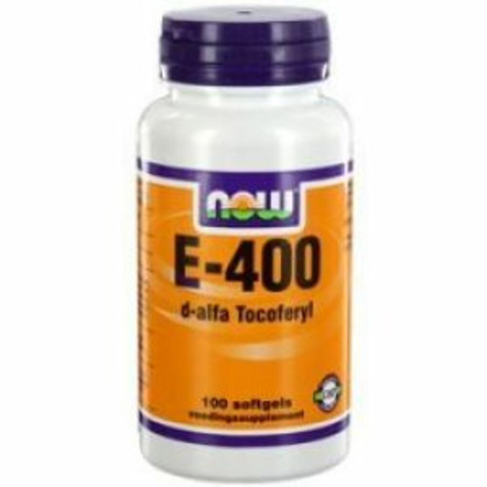 Now Vitamine E 400iu D Alpha Toco 100sft
