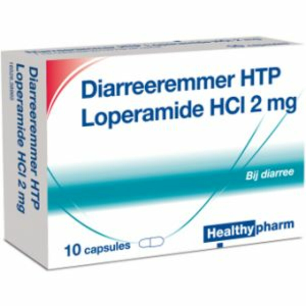 Healthypharm Diarreeremmer Capsules 2mg 10cap