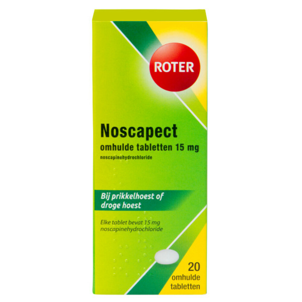 Roter Noscapect Dragees Hoesttabletten 20st