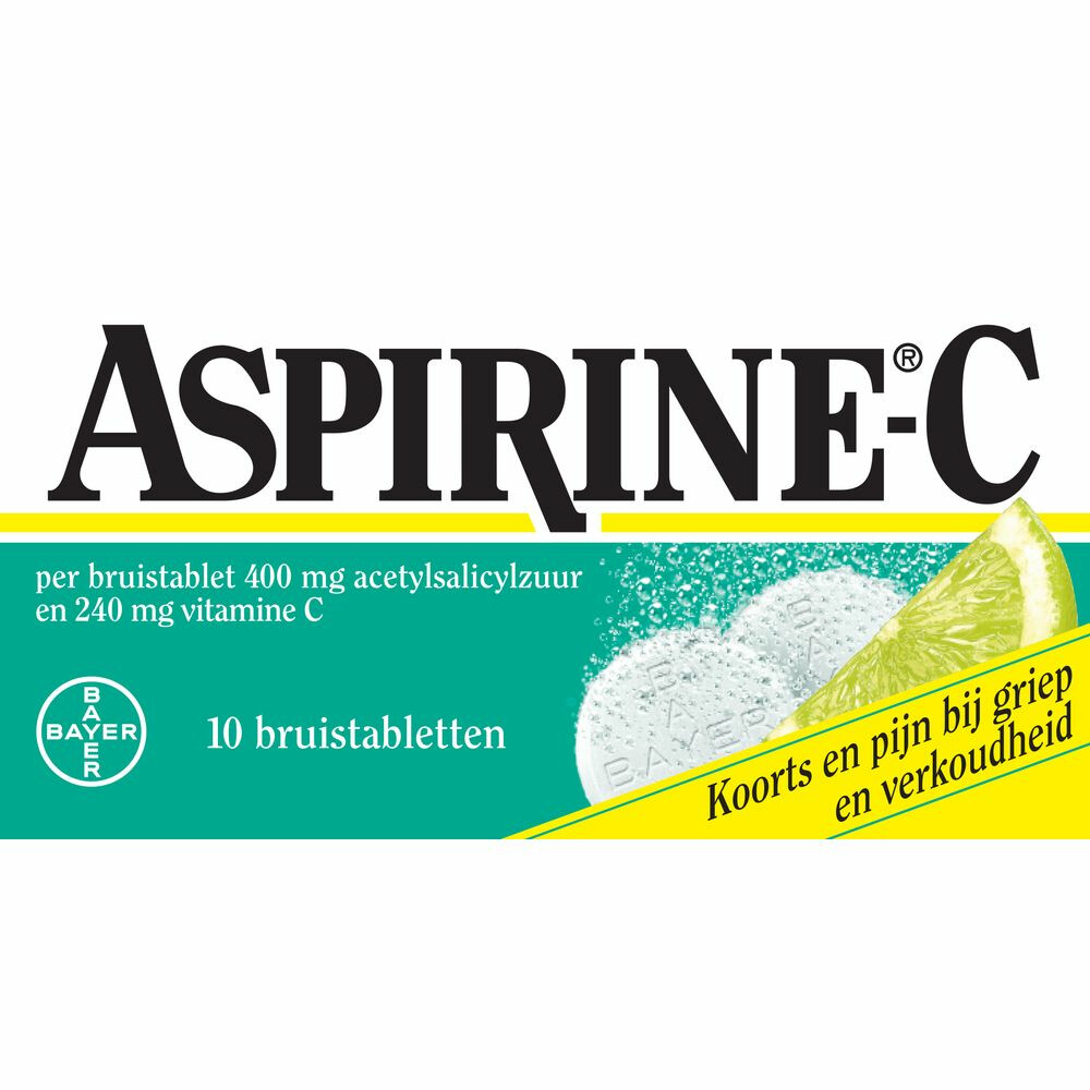 Aspirine C Bruistabletten 10tabl