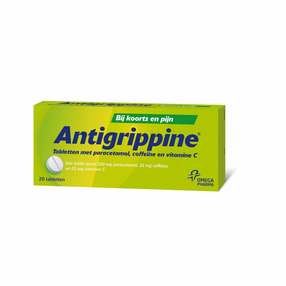 Antigrippine Tabletten 250mg 20tab