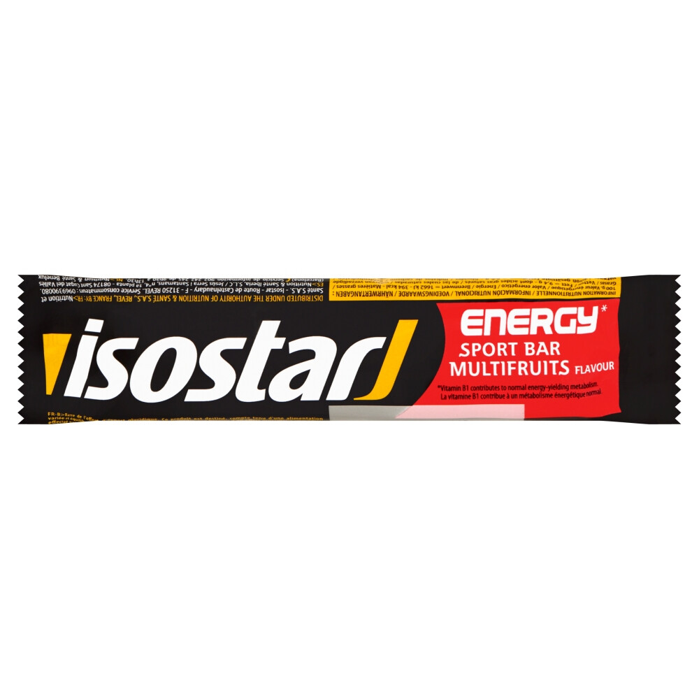 30x Isostar High Energy Sportreep Multifruits 40 gr