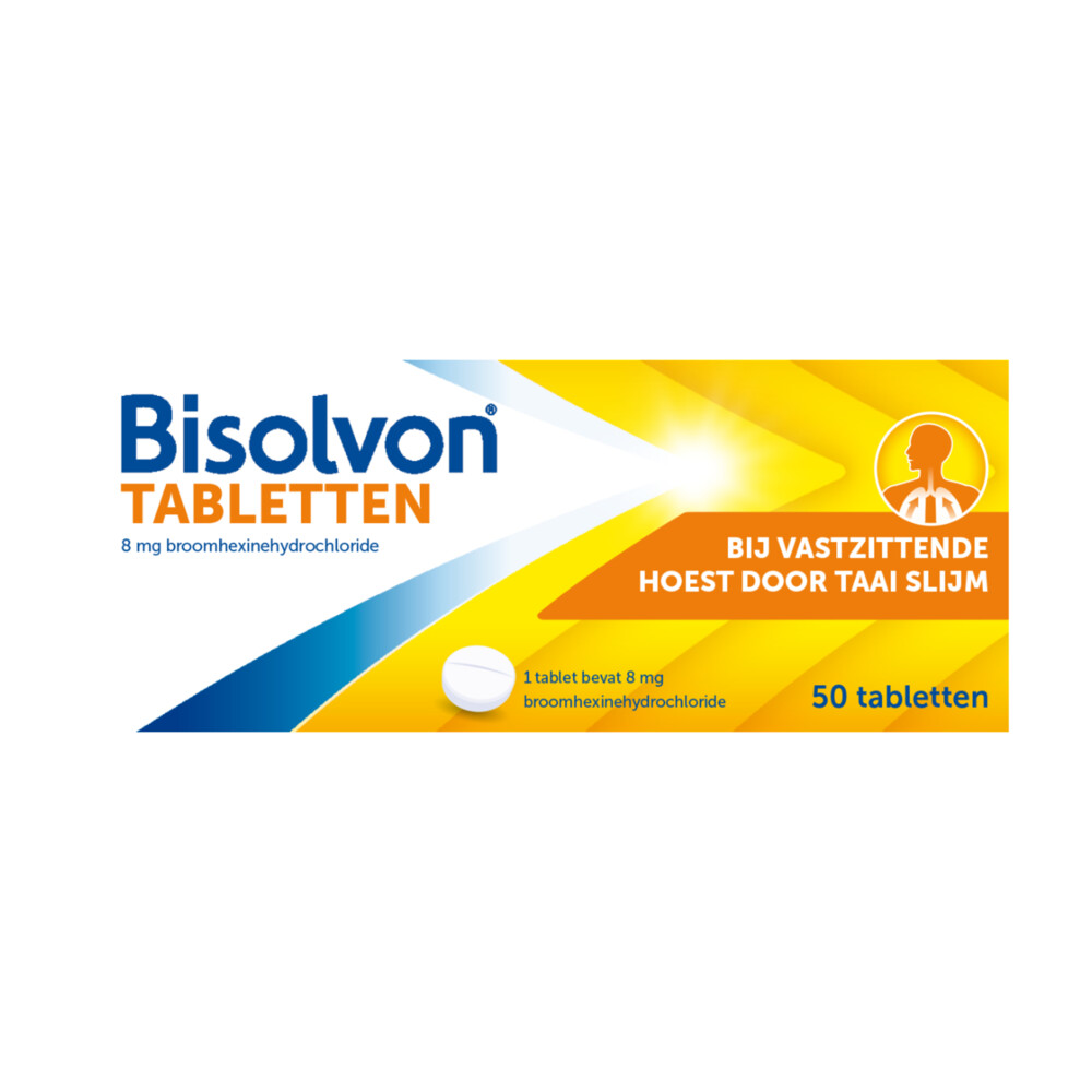 Bisolvon Bisolvon 8 mg 50 tabletten