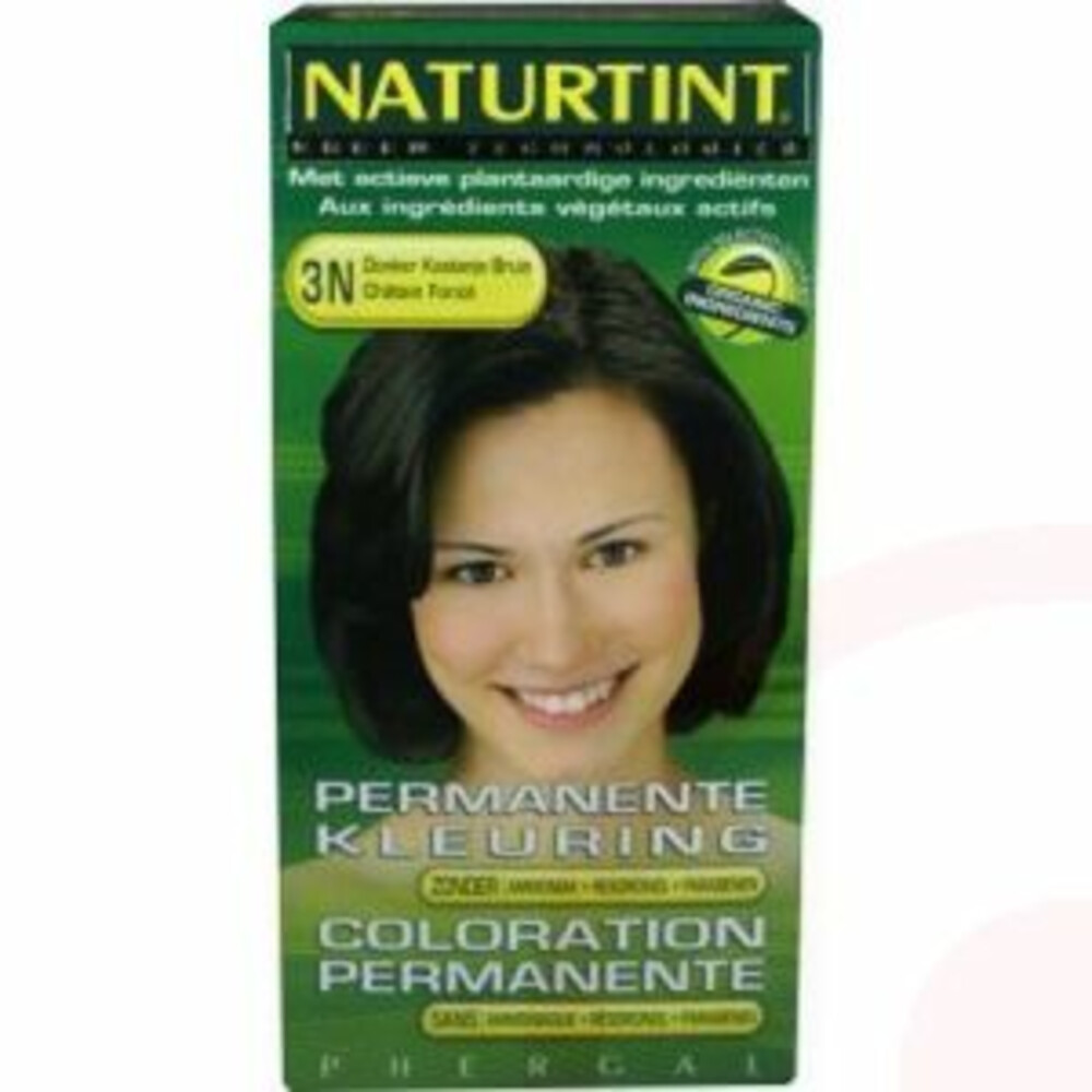 Naturtint Haarkleuring Donker Kasanje Bruin 3n 160ml