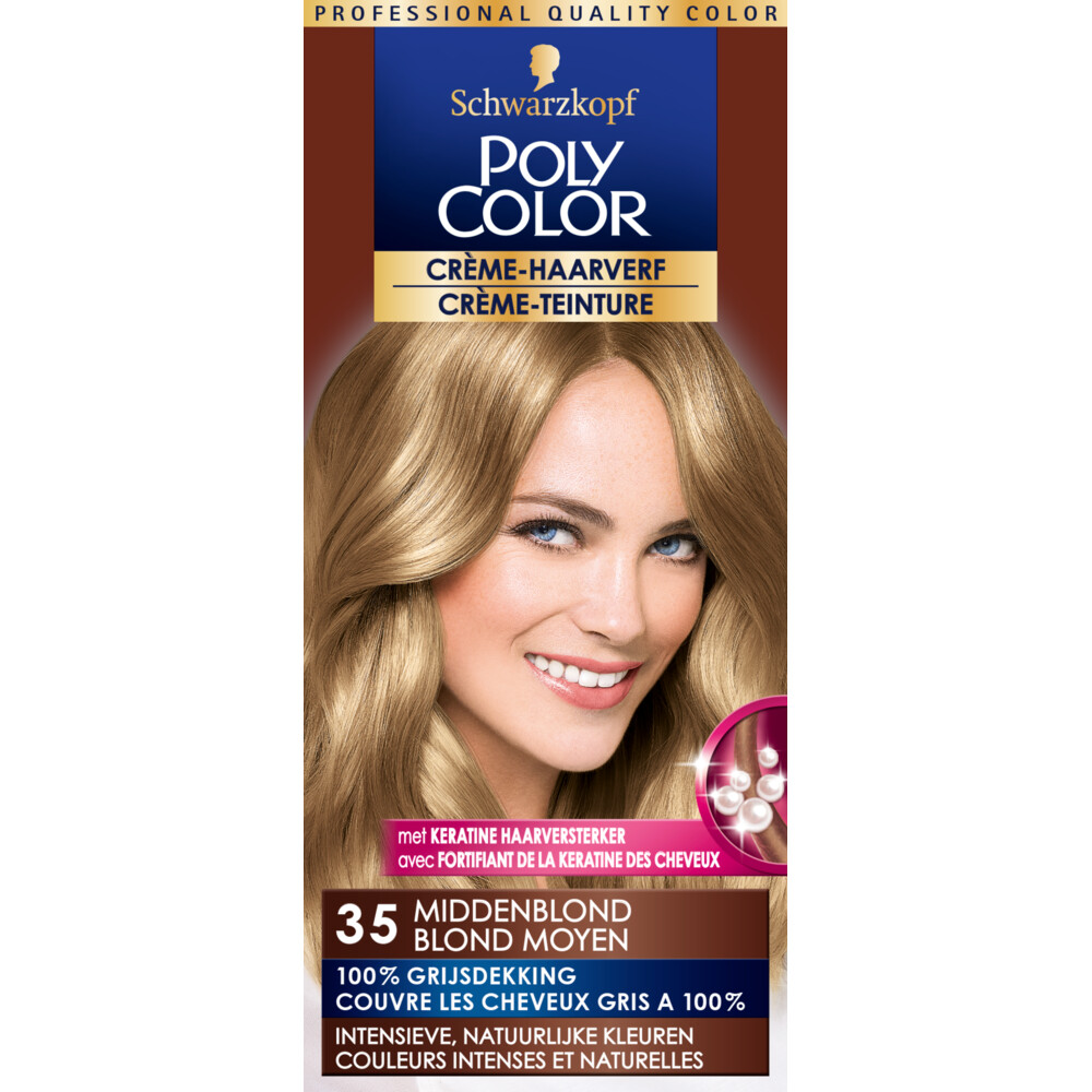 Poly Color Haarverf 35 Middelblond 90ml