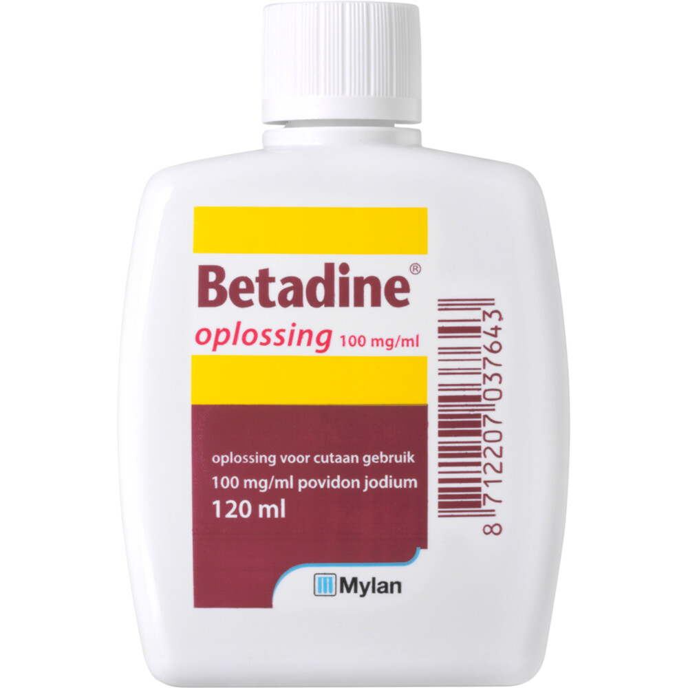 Vegetatie Geboorteplaats spade Betadine Oplossing 120 ml | Plein.nl