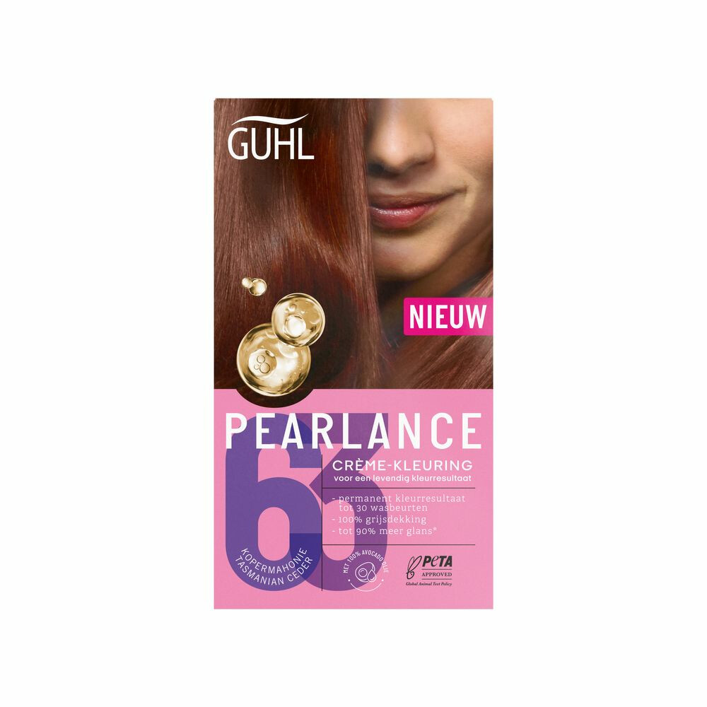 Guhl Pearlance Intensieve Creme Haarkleuring 63 Tasmanian Ceder Plein Nl