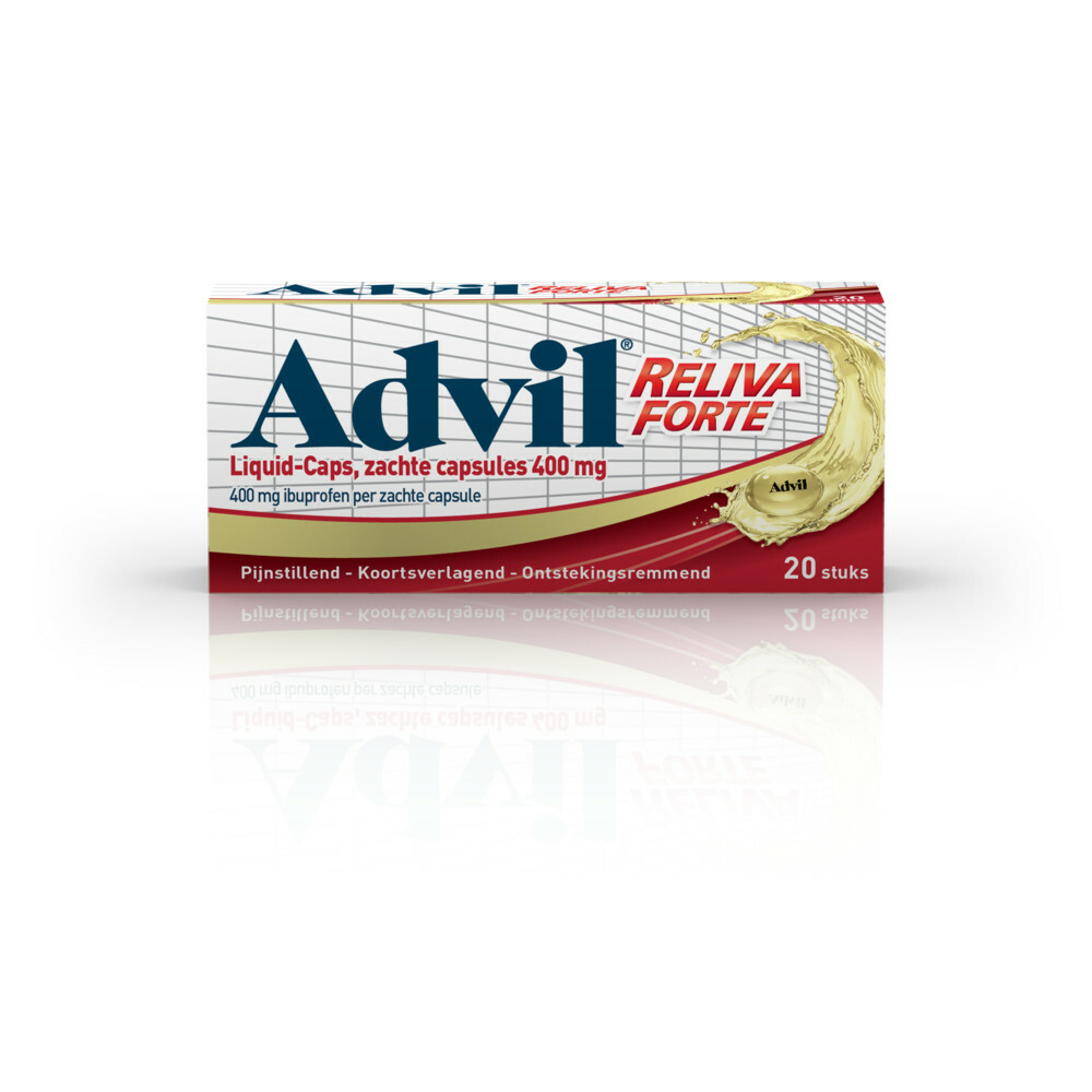 Advil Liquid Capsules 400mg 20caps