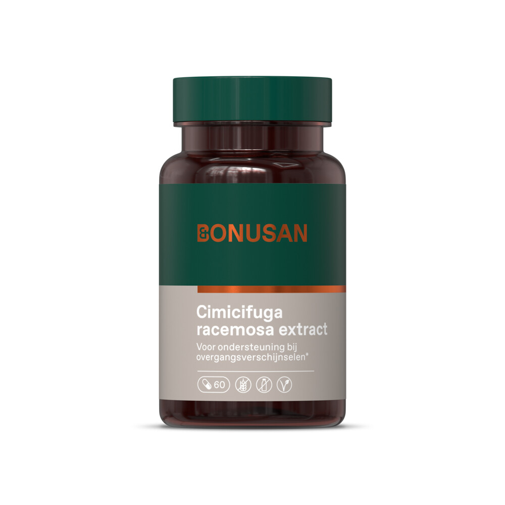 Gratis Verzending: Bonusan Cimicifuga Racemosa Extract 60 capsules