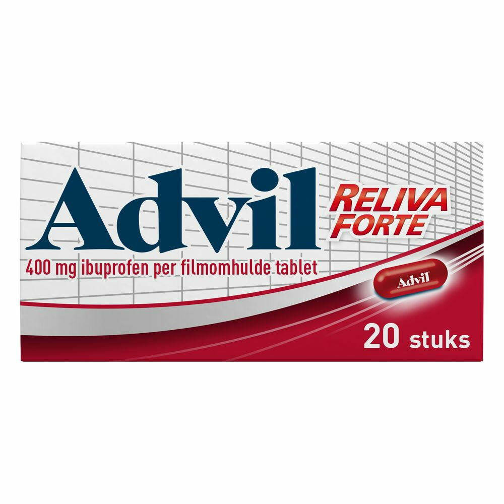 Advil Ovaal 400mg 20stuks