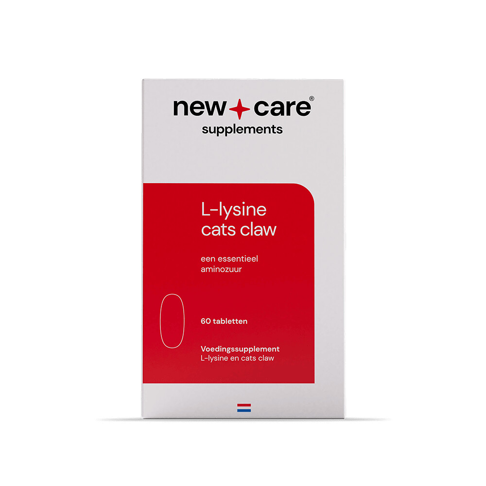 New Care L-lysine Cats Claw 60 tabletten