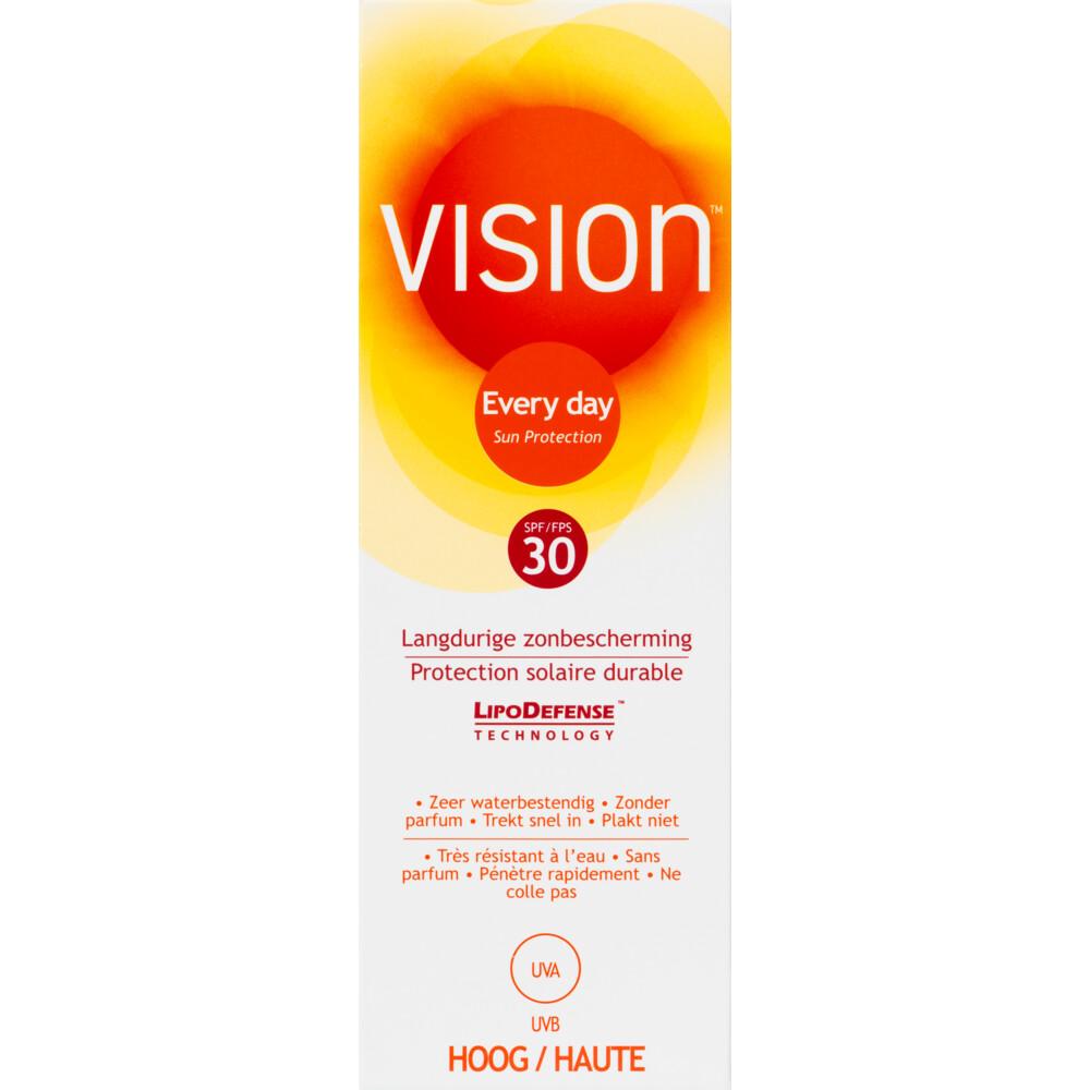 Vision Every Day Sun Protection Zonnebrand