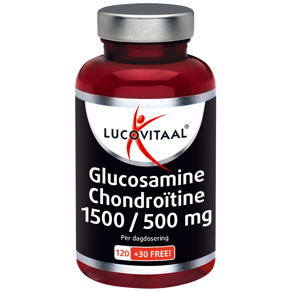 Lucovitaal Glucosamine Chondroïtine 1500/500 mg 150 tabletten |