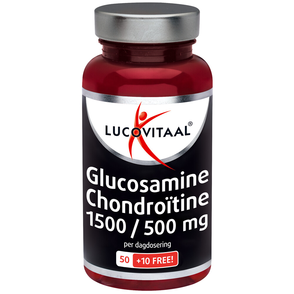 Lucovitaal Glucosamine Chondroïtine 1500/500 mg 60 tabletten Plein.nl