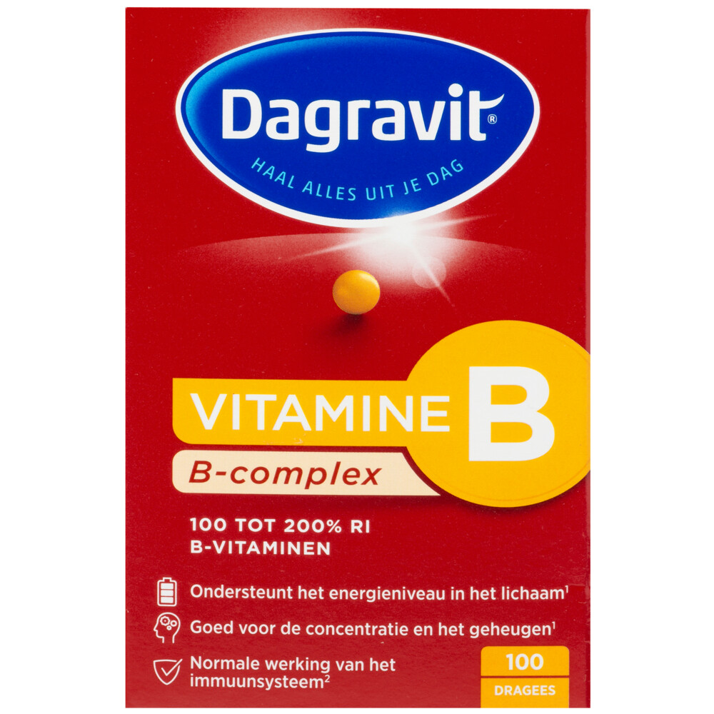 Vitamine B-Complex 100 dragees | Plein.nl