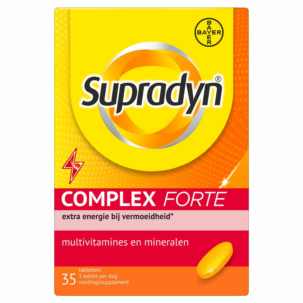 4x Supradyn Complex Forte 35 tabletten