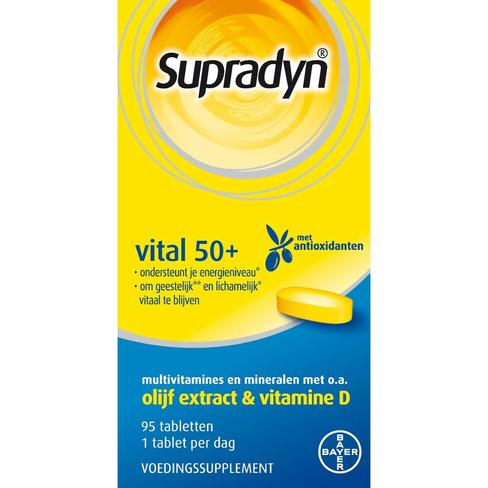 2x Supradyn Vital 50+ 95 tabletten