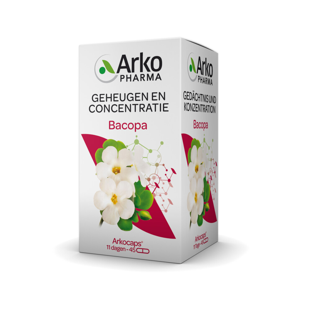 Gratis Verzending: Arkopharma Bacopa 45 capsules