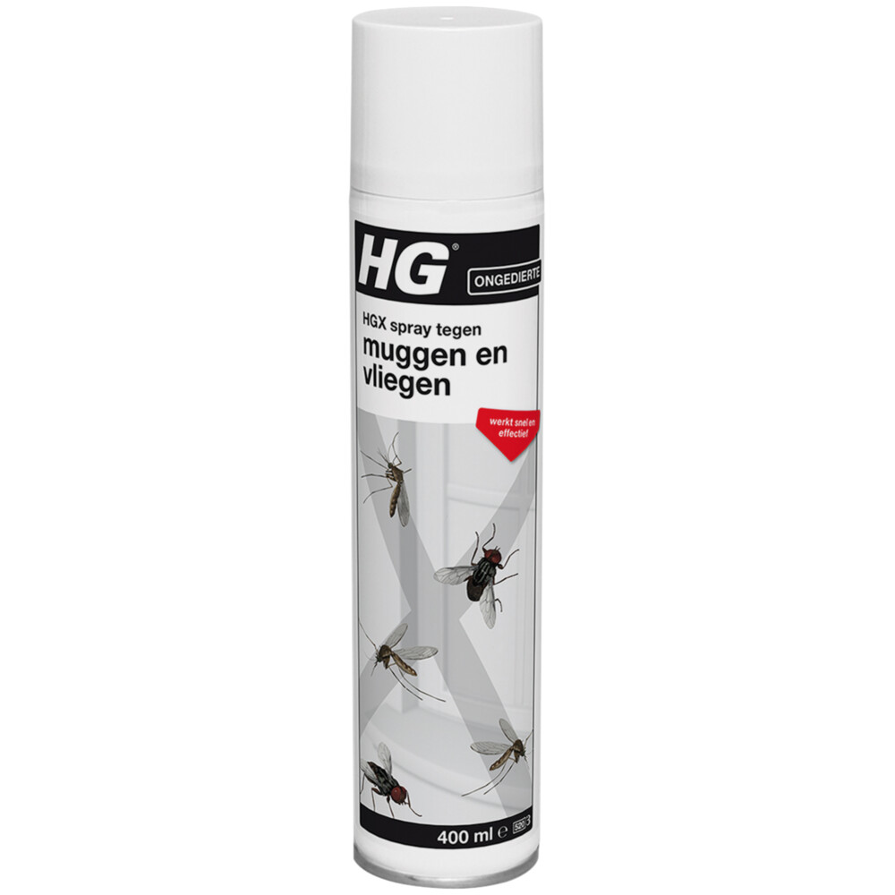 Hg Muggen-Vliegenspray Flacon