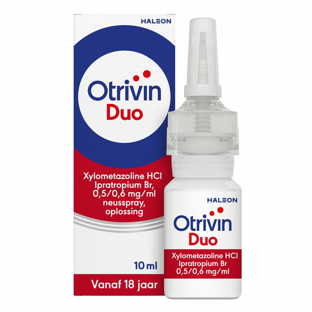 Otrivin Neusspray Duo Voor Volwassenen V.a. 18 Jaar 10ml