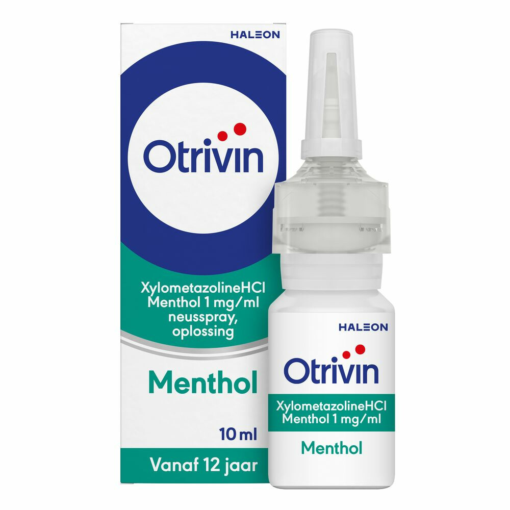 Otrivin Neusspray Menthol Voor Volwassenen En Kinderen V.a. 12 Jaar 10ml