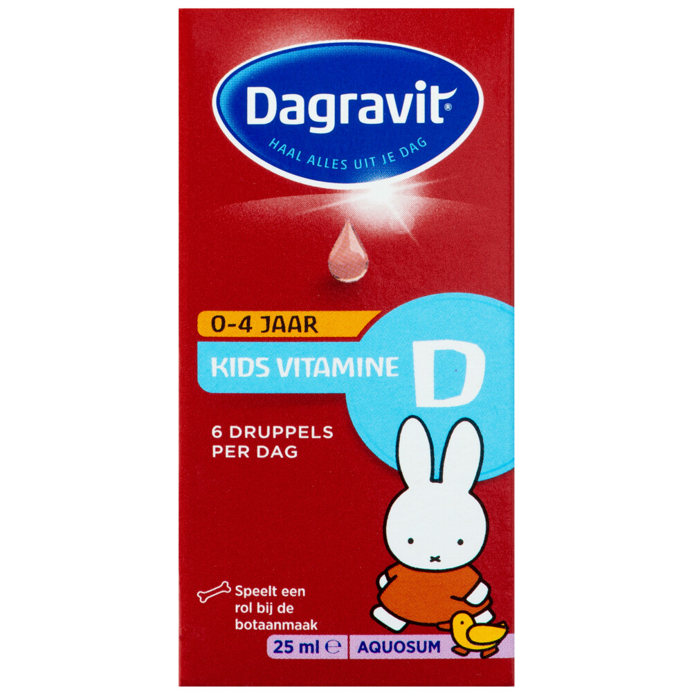 kogel buitenspiegel BES Dagravit Vitamine D Aquosum Druppels Kids 25 ml | Plein.nl