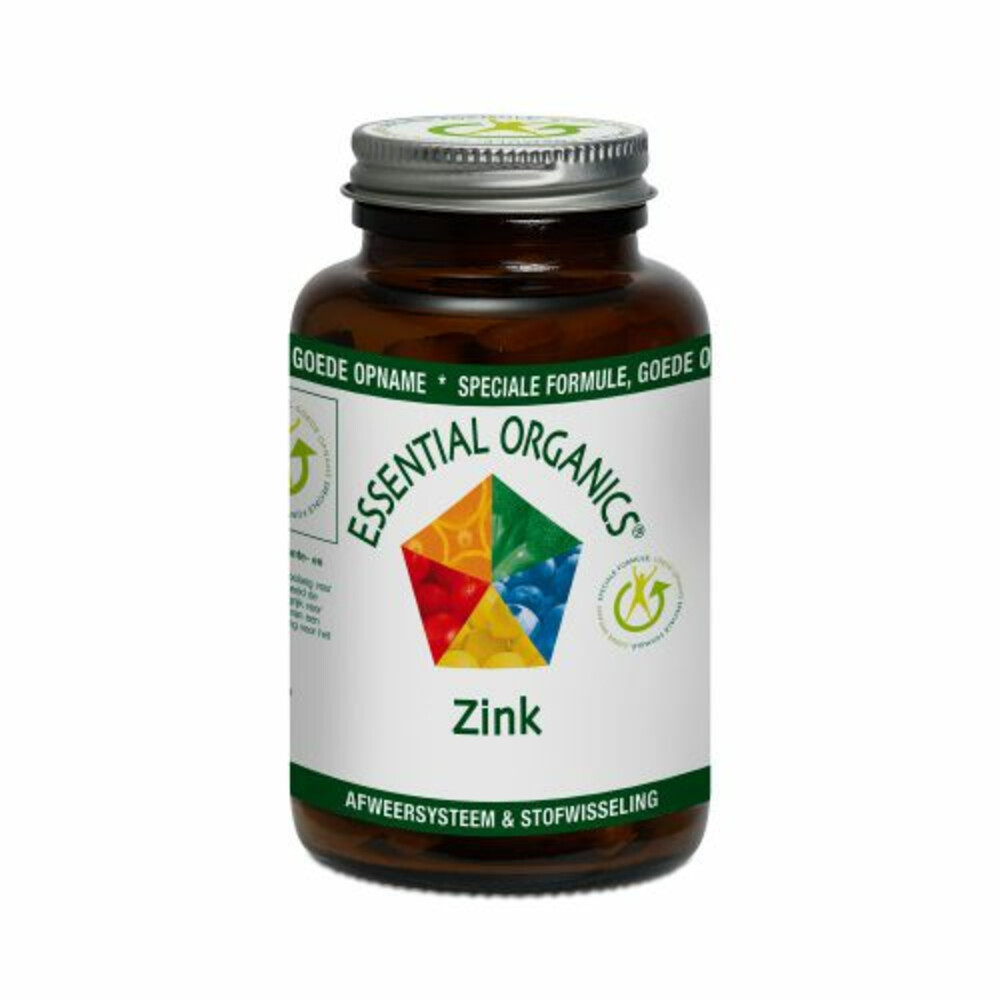 Essential Organics Zink Nap 25mg Nutri Col 90stuks