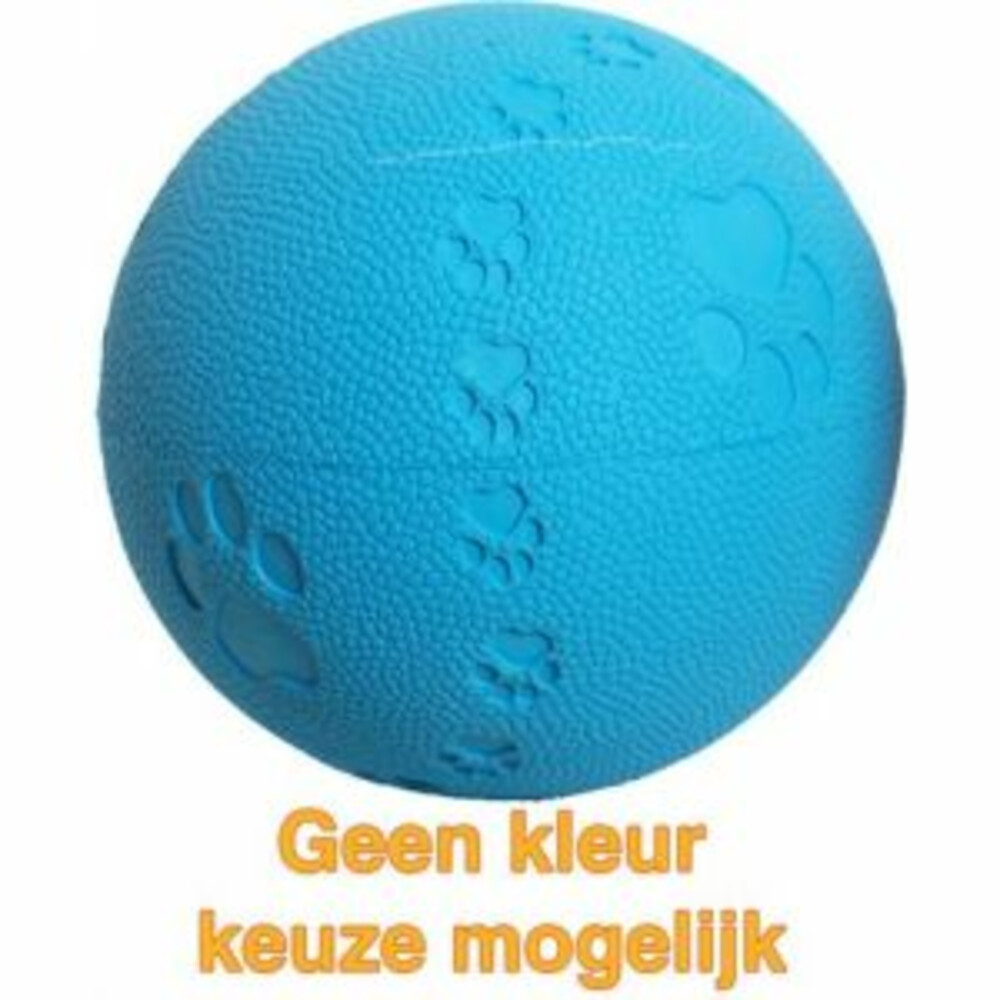 Boon 7,5 cm bal rubber pawprint-geluid