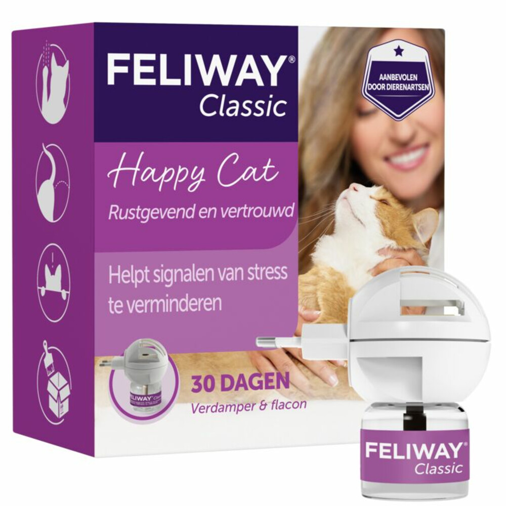Feliway Classic Verdamper + Navulling 48 ml