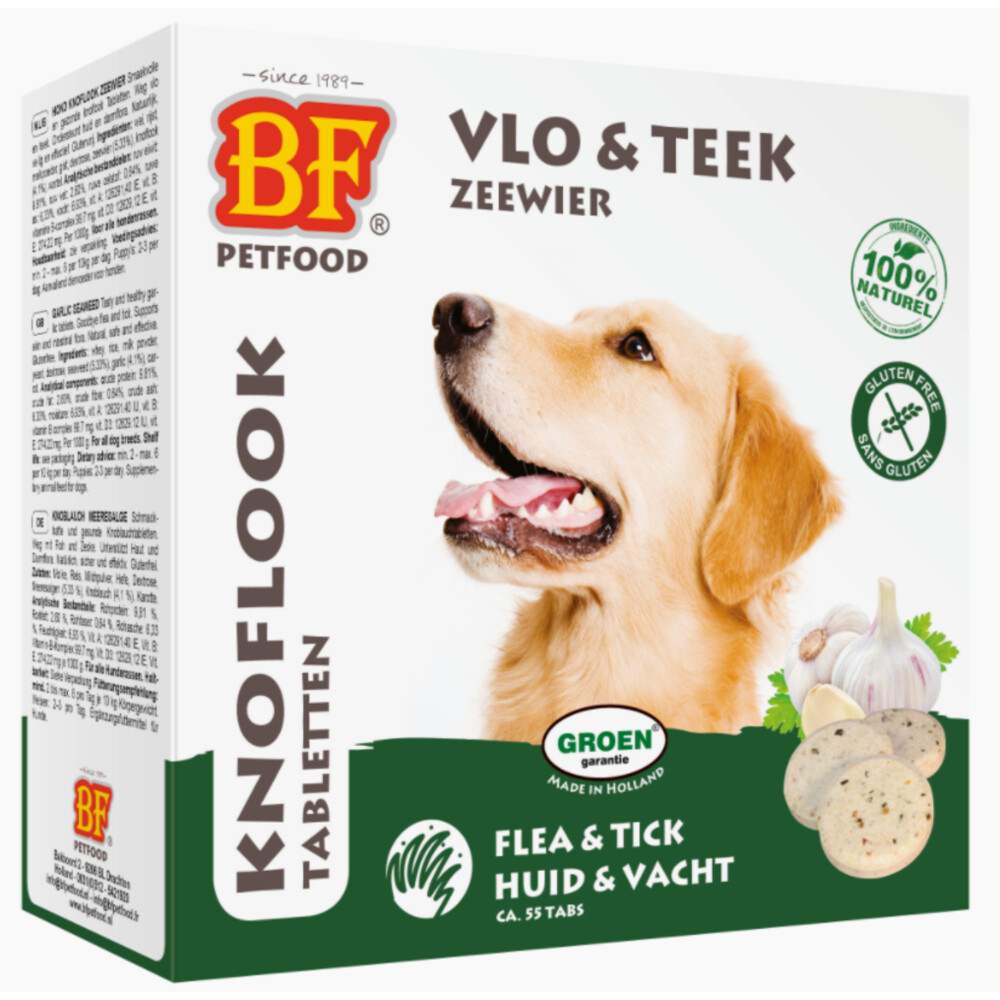 Stemmen kool huichelarij Biofood Hondensnoepjes Anti-vlo Zeewier 55 stuks | Plein.nl