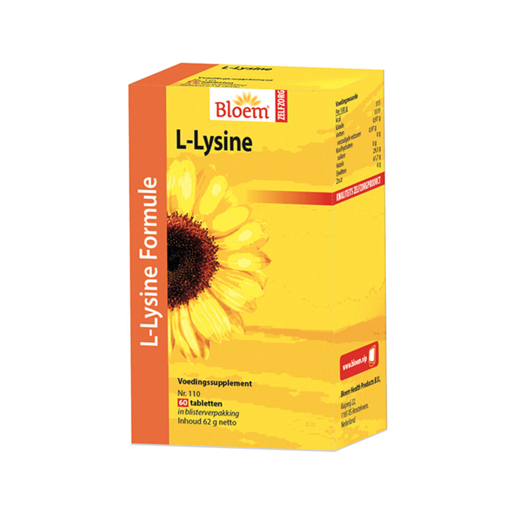 Bloem L-Lysine Extra Forte 60tabl