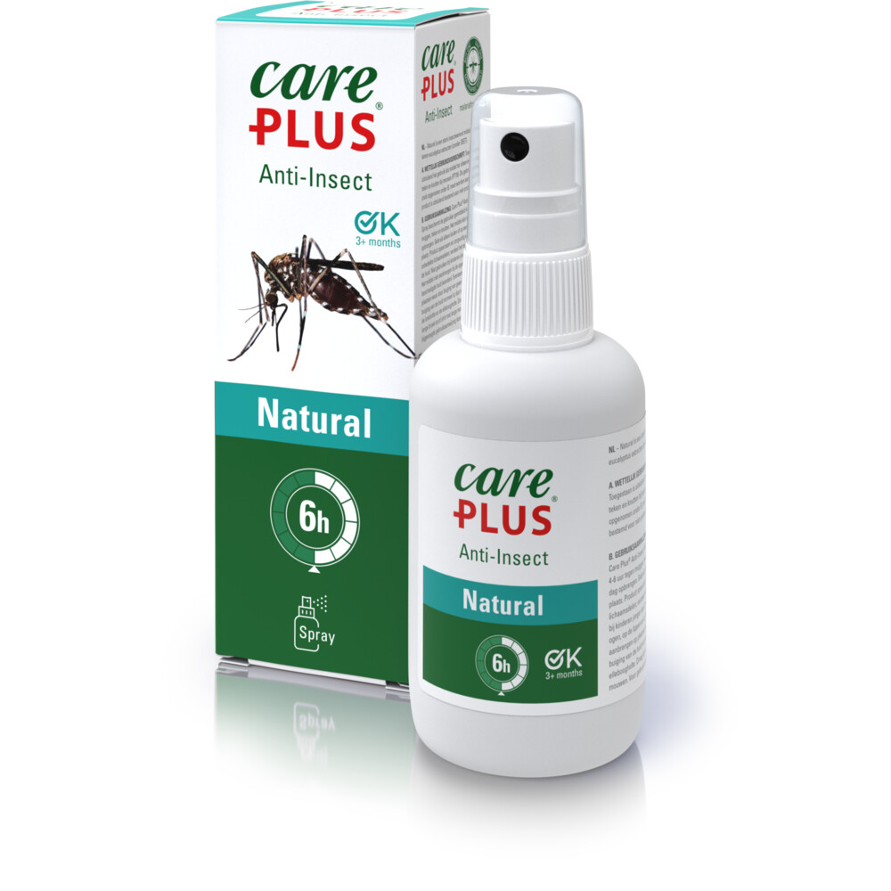 Care Plus Anti-insecten Natural Spray Bio 60ml