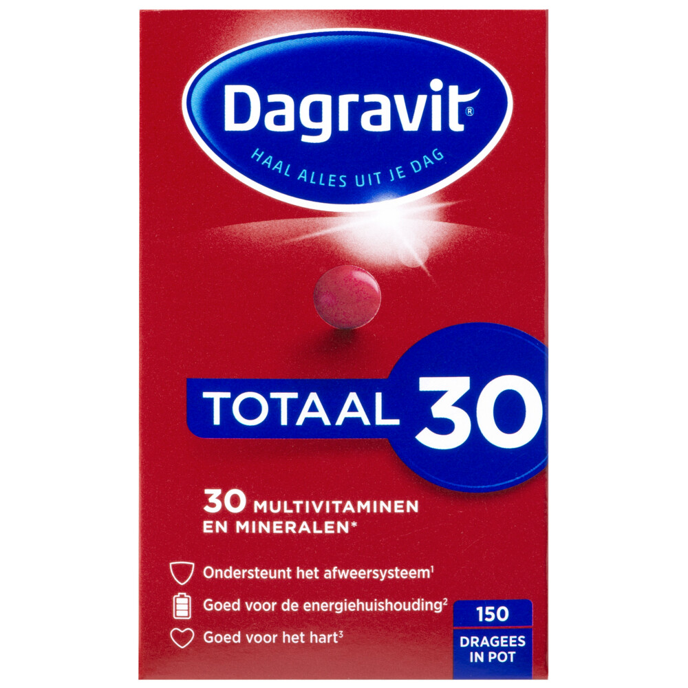 Dagravit Totaal 30 Dispenser Navulling 150stuks