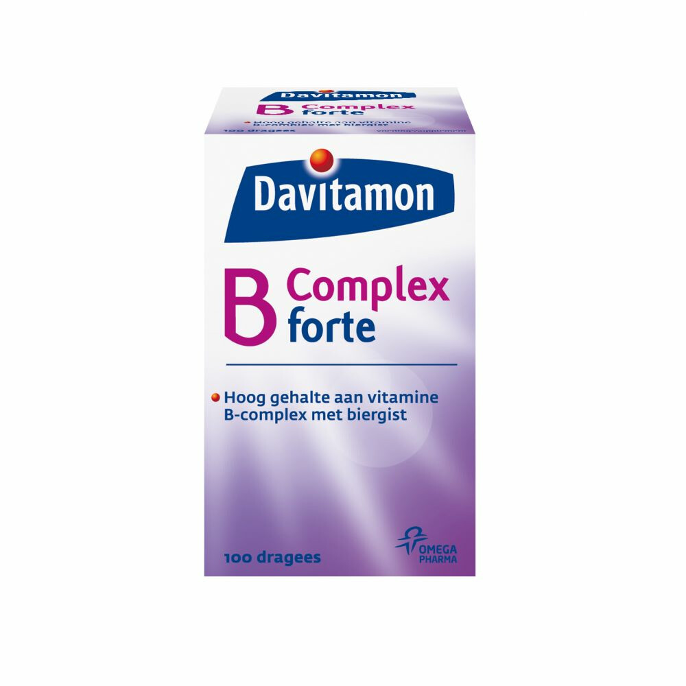 4x Davitamon B Complex Forte 100 dragees