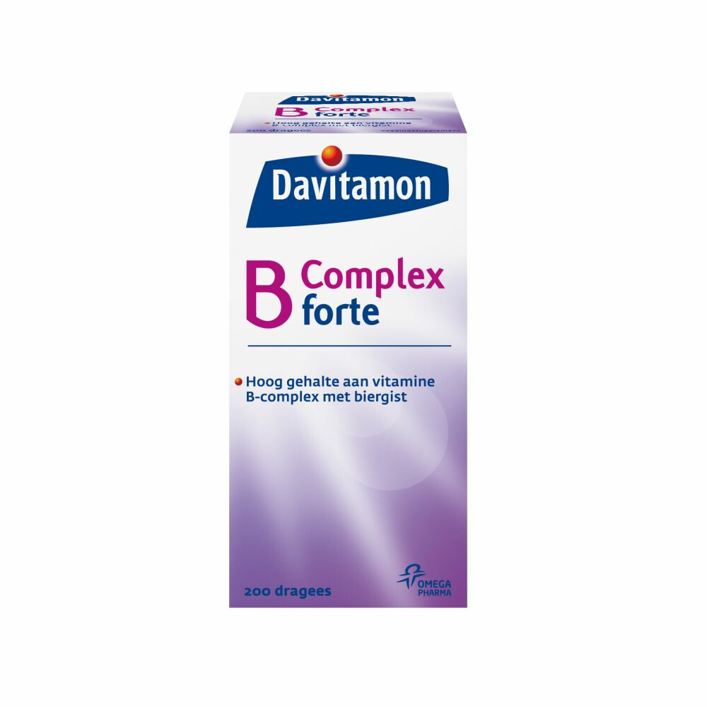 4x Davitamon B Complex Forte 200 dragees