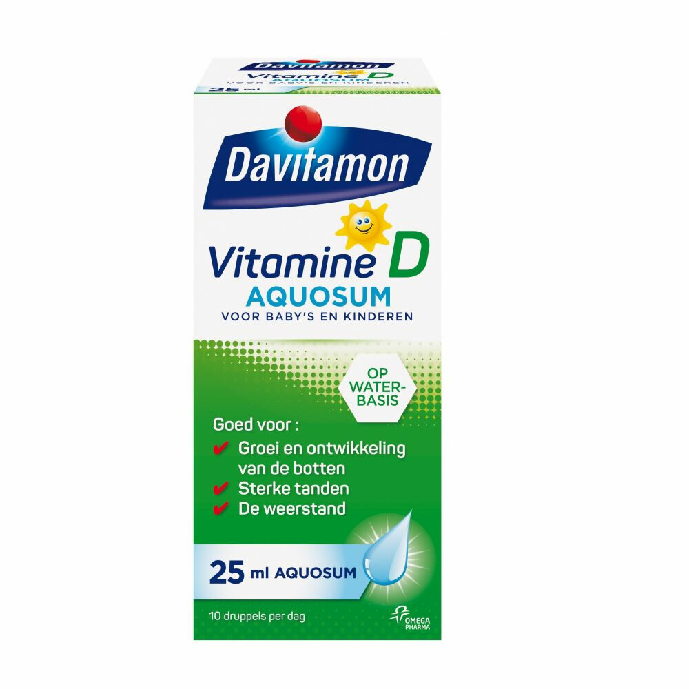 4x Davitamon Vitamine D Aquosum 25 ml