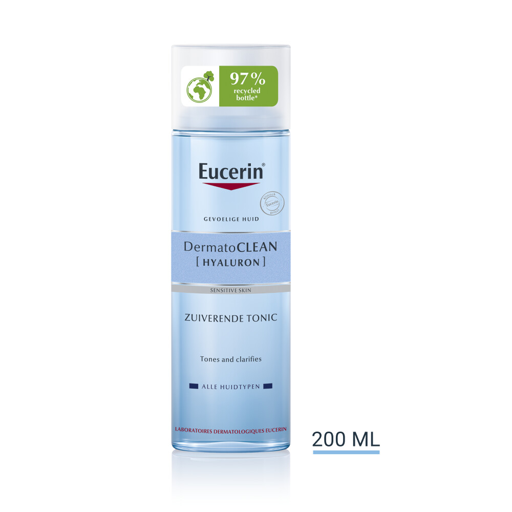 3x Eucerin DermatoCLEAN Zuiverende Tonic 200 ml