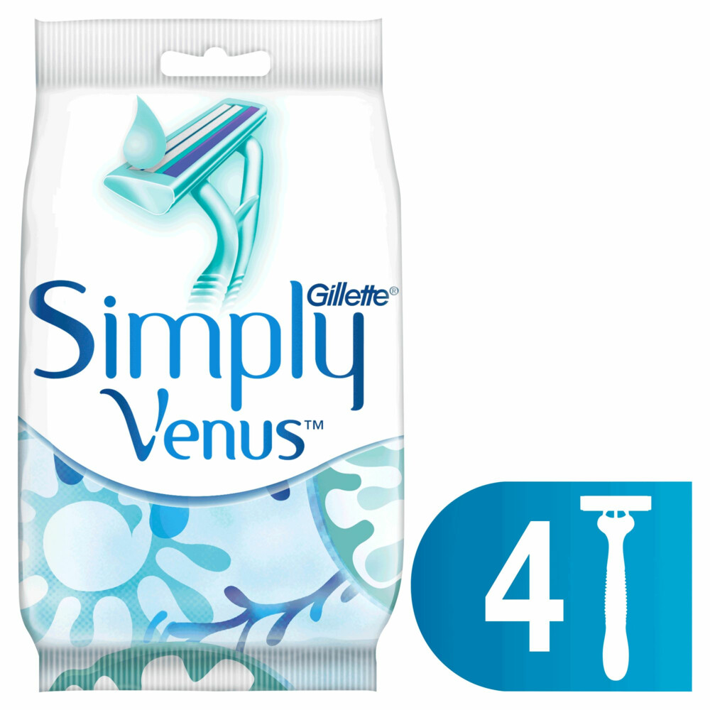 Gillette Women Simply Venus 2 Wegwerpscheermesjes Voordeelverpakking