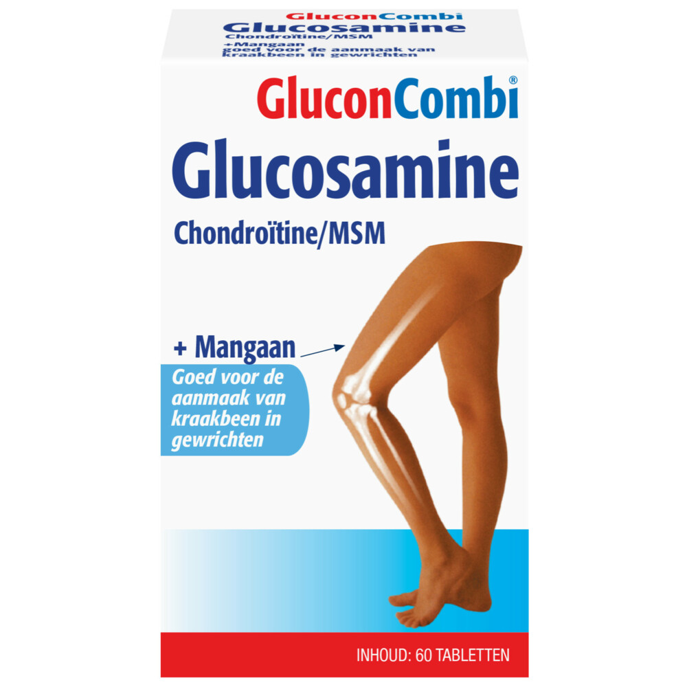 Leefvitaal Glucon Combi Glucosamine Forte 60stuks