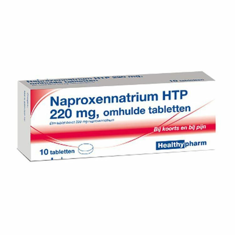 Healthypharm Naproxen Tb 220mg 10 Stuks