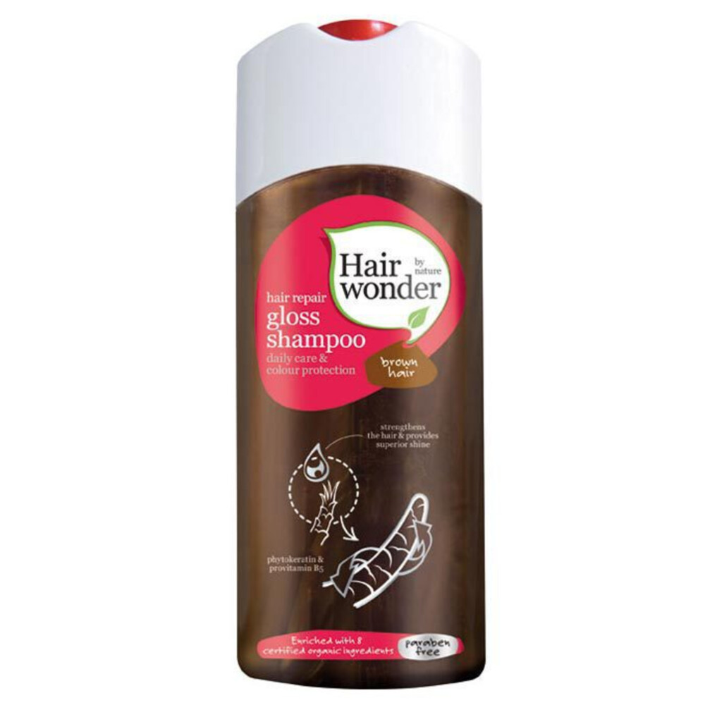 Hennaplus Haarwonder Gloss Shampoo Brown Hair 200ml