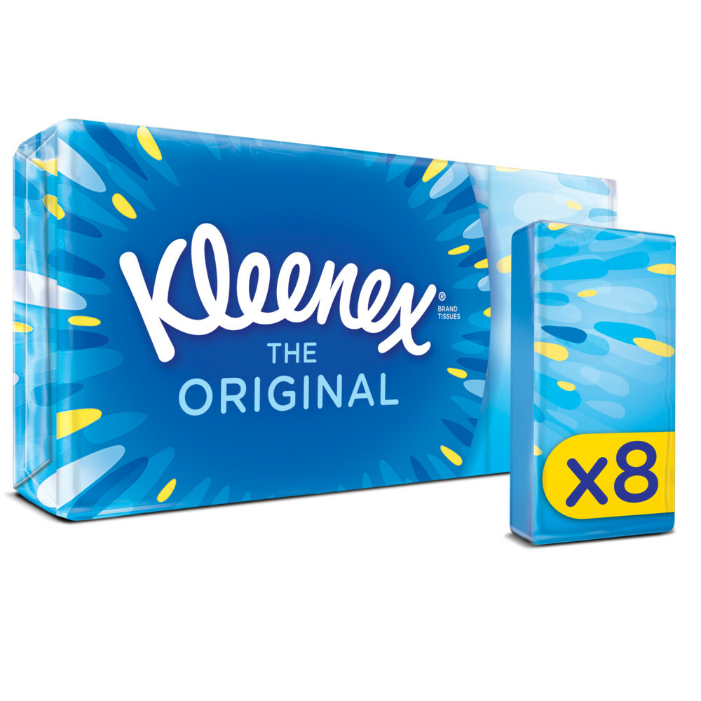 de eerste overdrijven Mechanica Kleenex Original Zakdoekjes 8 pakjes | Plein.nl