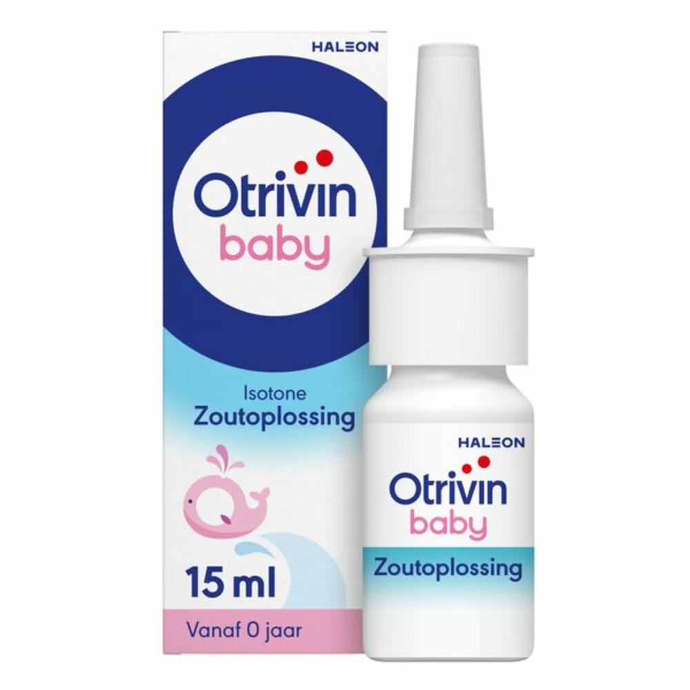 3x Otrivin Baby Zoutoplossing Neusspray 15 ml